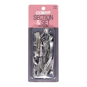 CONAIR 2PK 4 CM FISH CLIPS