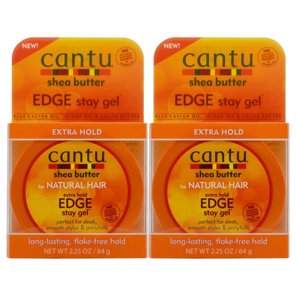 Cantu Shea Butter Extra Hold Edge Stay Gel, 2.25 oz