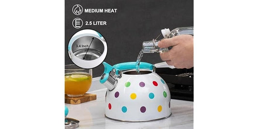 TEA KETTLE 2.5QT SS LIBERTY
