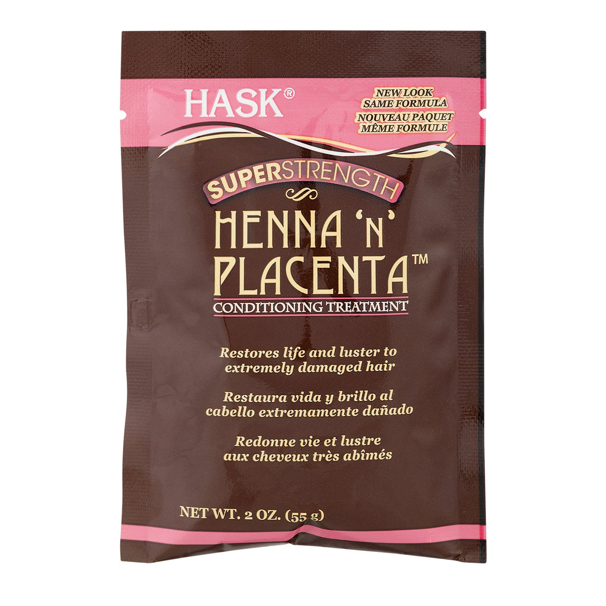 Hask Pks Henna & Placenta 2oz (12in) Super Strength