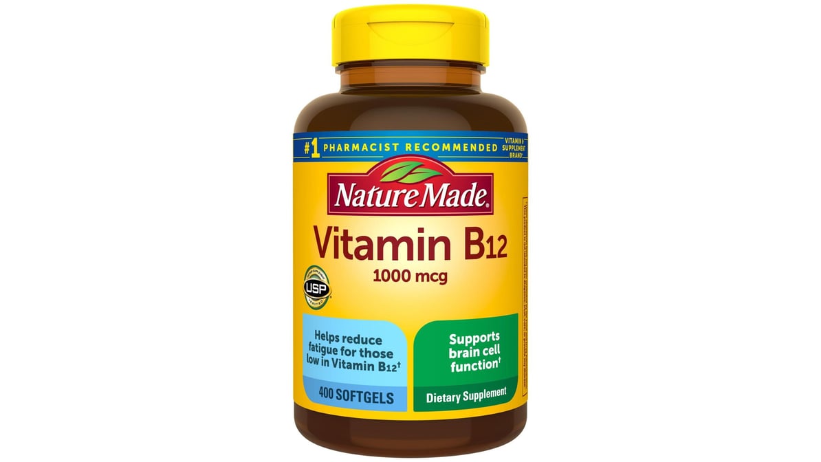 VIT B12 1000MCG TABLET 160CT NAT MADE