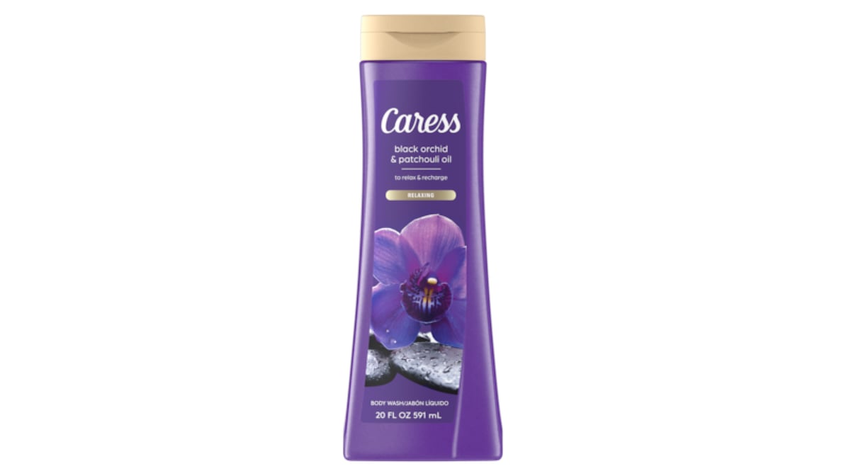 Caress Body Wash Black Orchid And Patchouli Oil 20oz