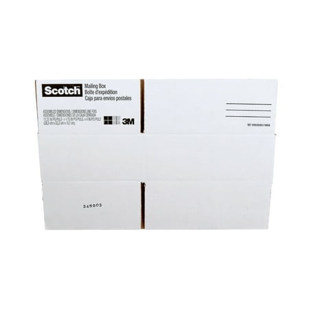 3M Scotch Mailing, Moving, and Storage Box 9.5"x6"x3.75" 1.0 ea