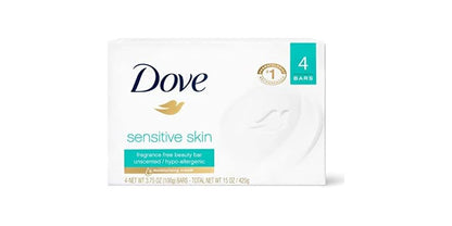 DOVE SENSITIVE SKIN BAR 6X3.75OZ