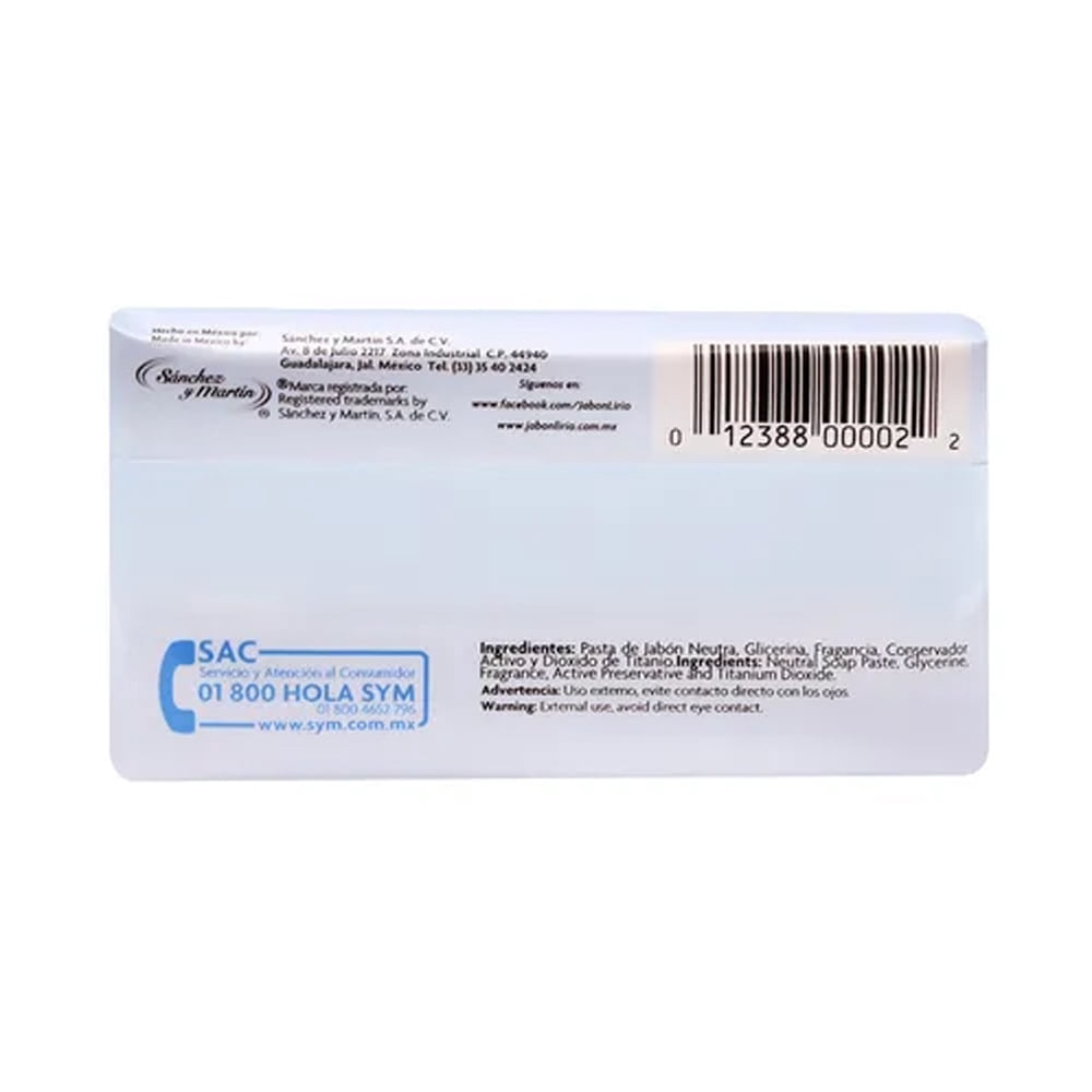 LIRIO NEUTRO BAR SOAP    5.3OZ