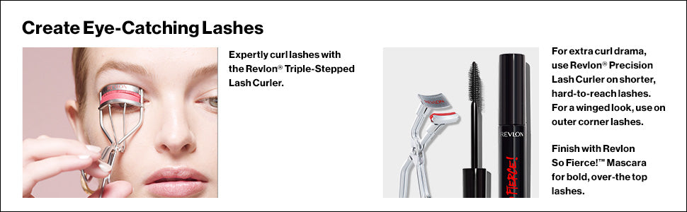 REVLON Comfort + Control Lash Curler - Black