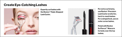 REVLON Comfort + Control Lash Curler - Black