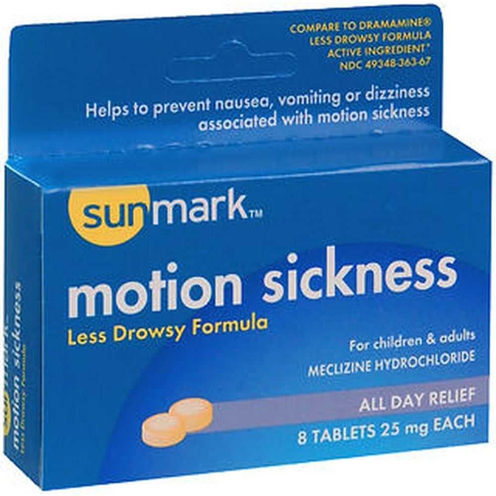 GNP MOTION SICKNESS LESS DROWSY TAB 8CT