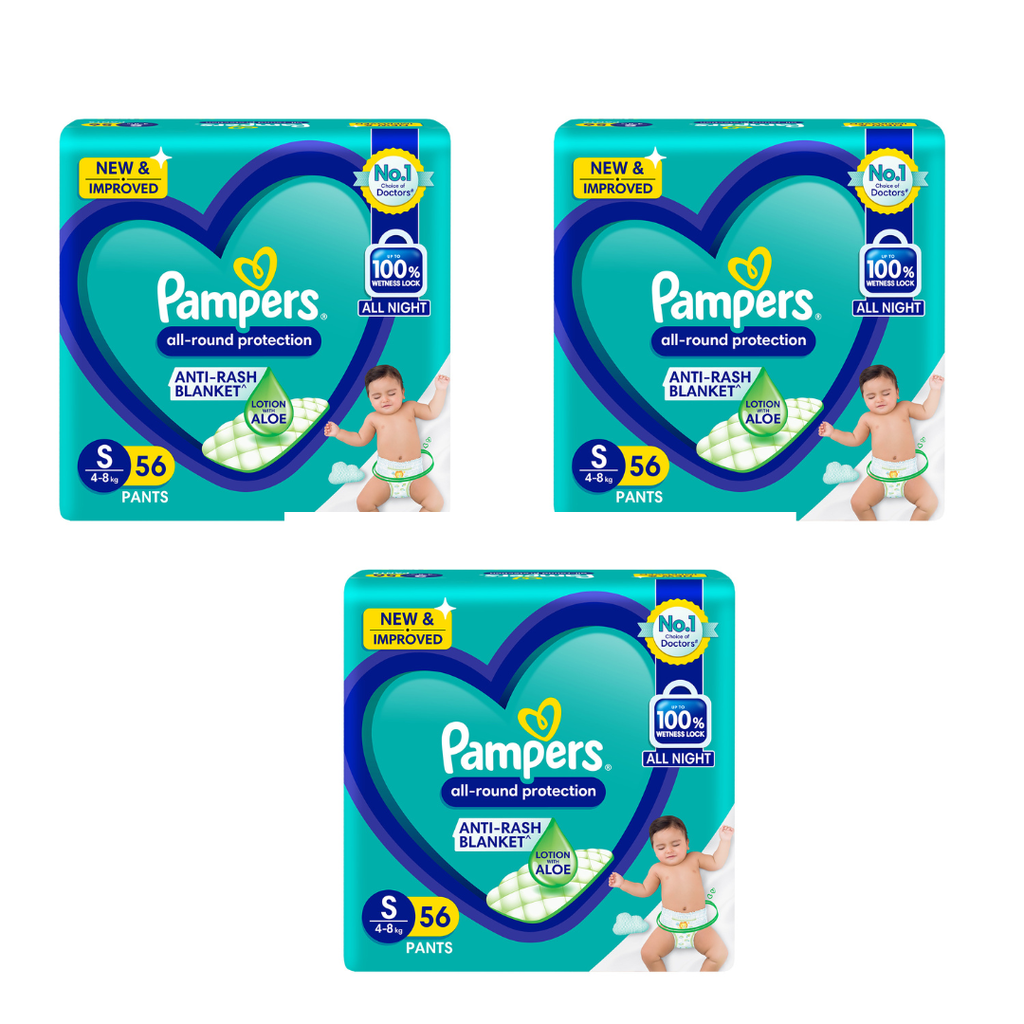 PAMPERS BBY WPS PA 6X56 AQ PUR