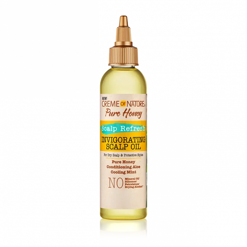Creme Of Nature Pure Honey Invigorating Scalp Oil 4oz