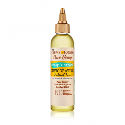 Creme Of Nature Pure Honey Invigorating Scalp Oil 4oz