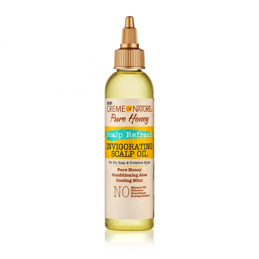 Creme Of Nature Pure Honey Invigorating Scalp Oil 4oz