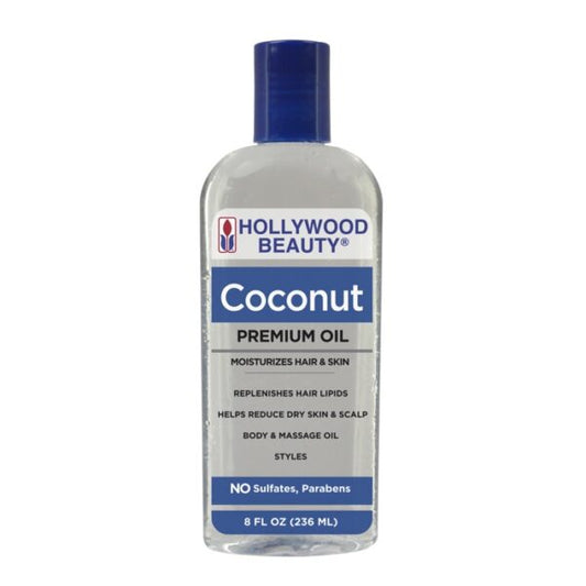 Hollywood Beauty Coconut Premium Oil 2oz (6in)
