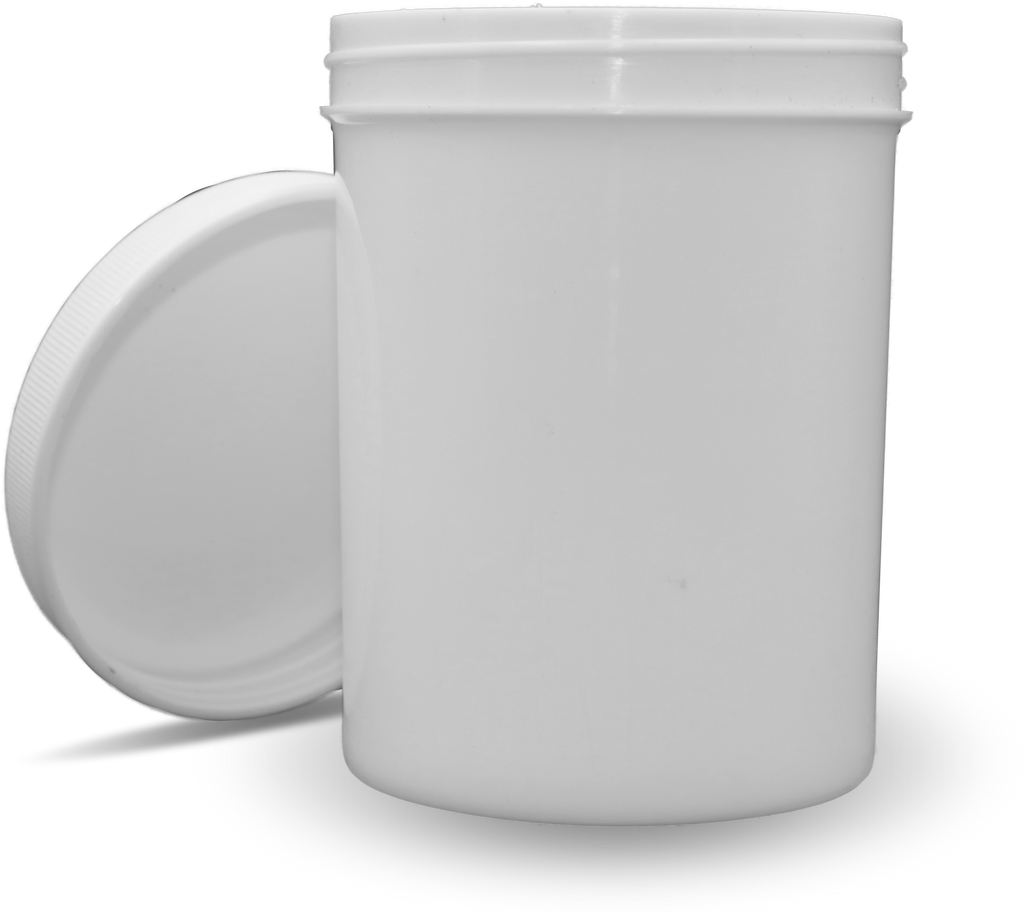 OINTMENT JARS EA 48 8OZ WHITE