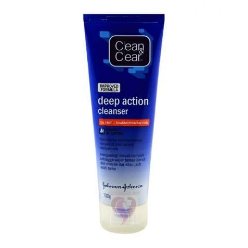 Clean & Clear Deep Action Cream Cleanser 6.5oz Oil-Free