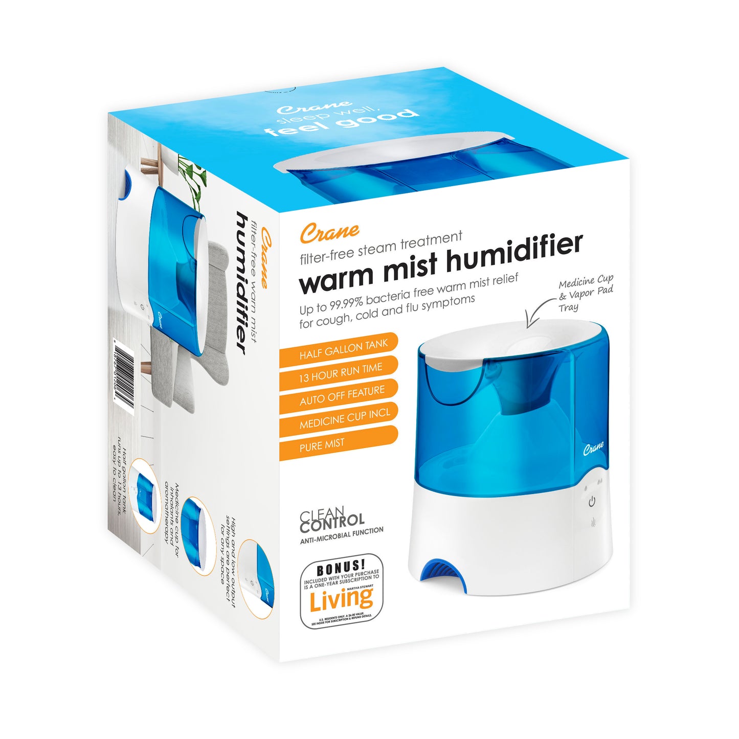 CRANE HMDFR WARM MIST EQ 0.5 GAL