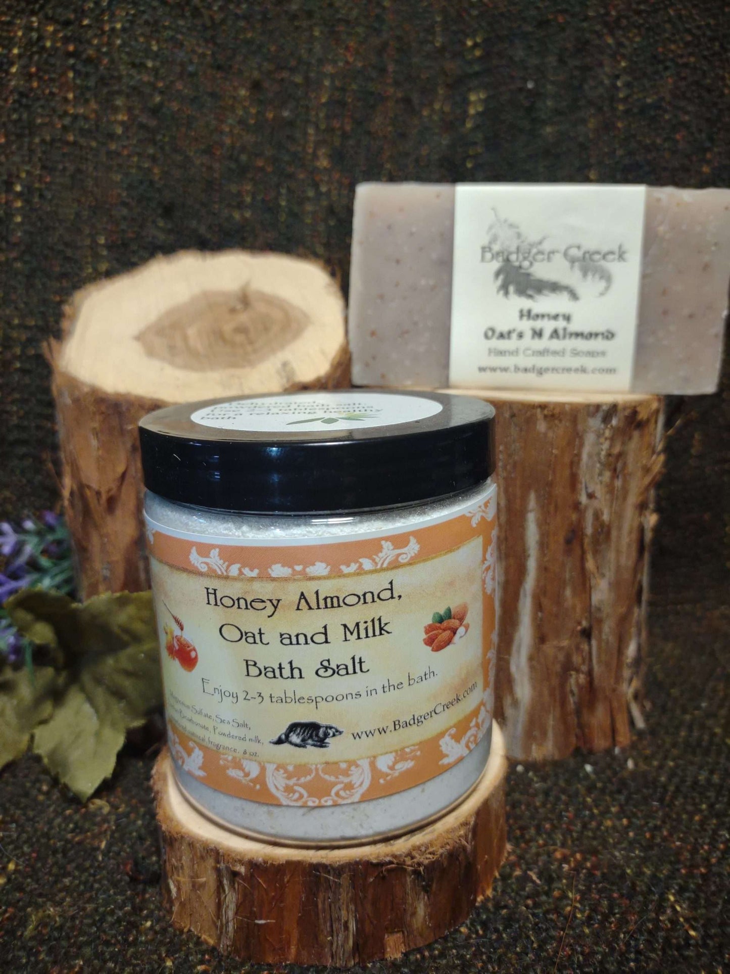 ST BATH SALT ALM OAT HONEY COF