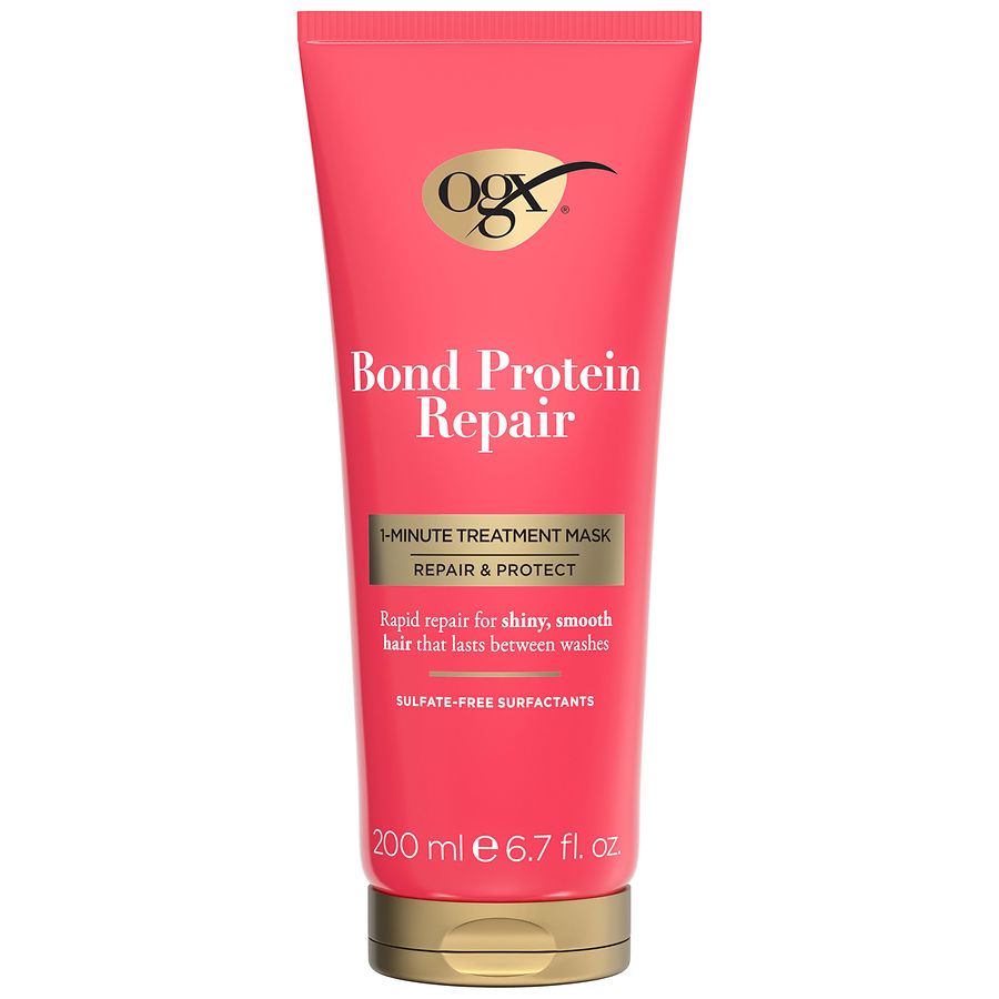 Ogx 1-Minute Treatment Mask Bond Protein Repair 6.7oz