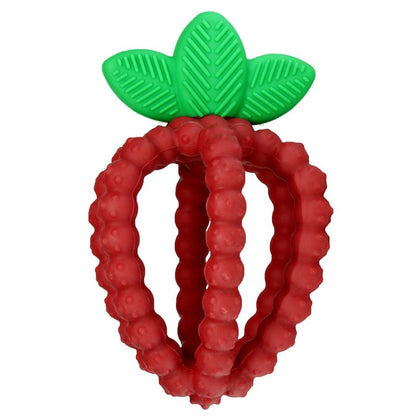 RAZ-BERRY SILICONE TEETHER