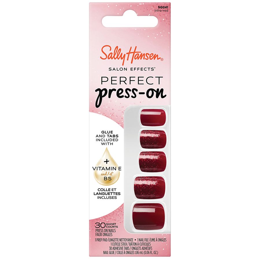 Sally Hansen Salon Effects Perfect Press-On - Infra-Red