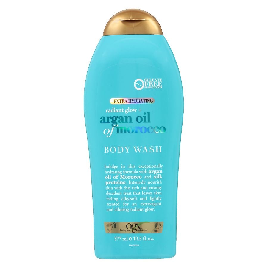 Ogx Body Wash Argan Oil Of Morocco Extra Hydrating 19.5oz