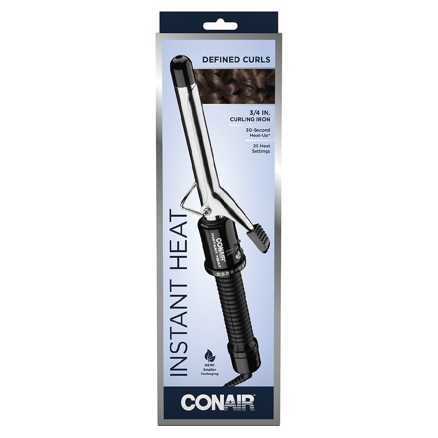 CONAIR Instant Heat Spiral Curling Iron, 3/4"