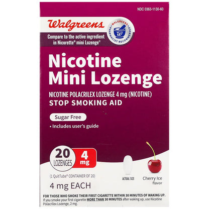 GNP NICOTINE 4MG CHRRY ICE MINI LOZ 81CT