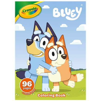 Crayola Bluey Coloring Book, 96 pages