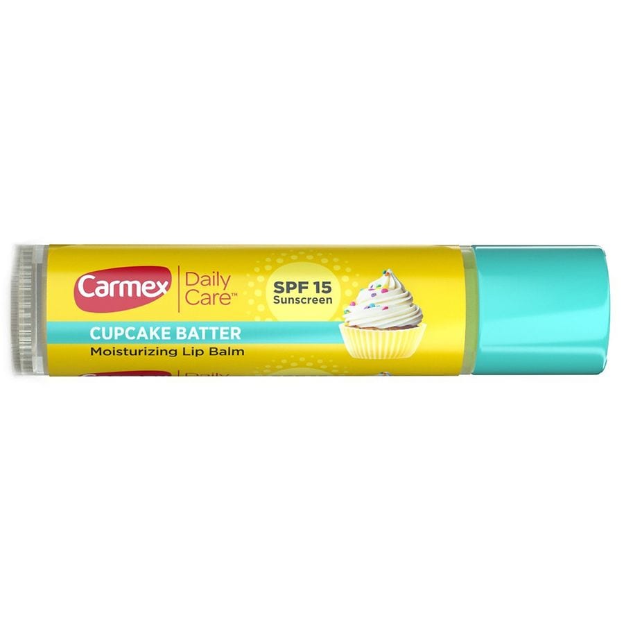 Carmex Lip Balm Stick Cupcake Batter Spf#15 0.15oz (6in)