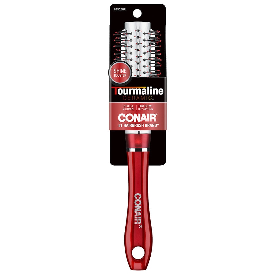 CONAIR Tourmaline Ceramic Nylon Medium Round Brush