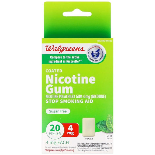 NICOTINE 4 MG MINT GUM 50