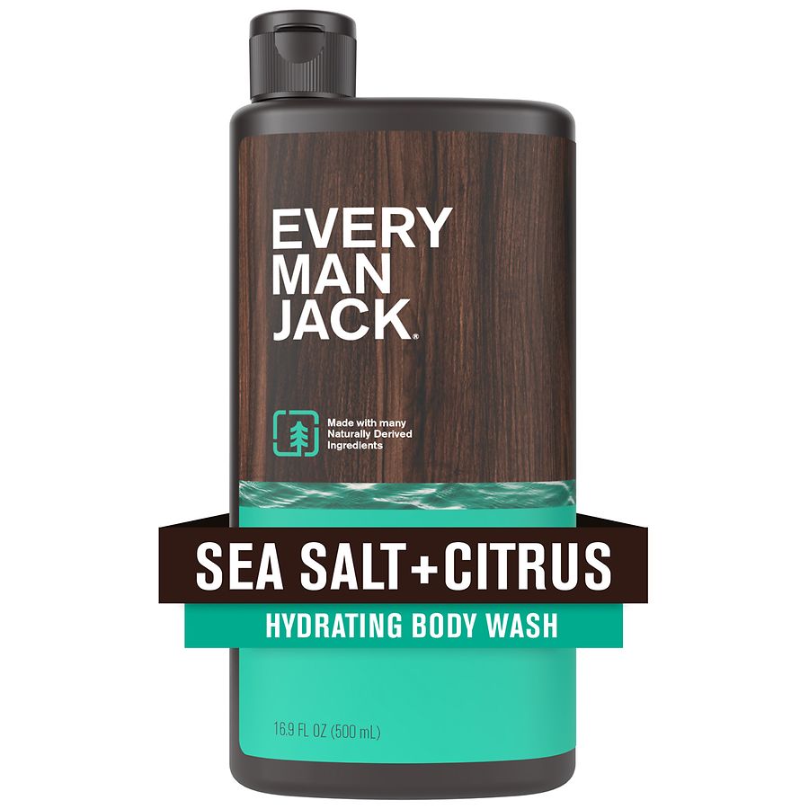 Every Man Jack Body Wash 16.9oz Sea Salt + Citrus