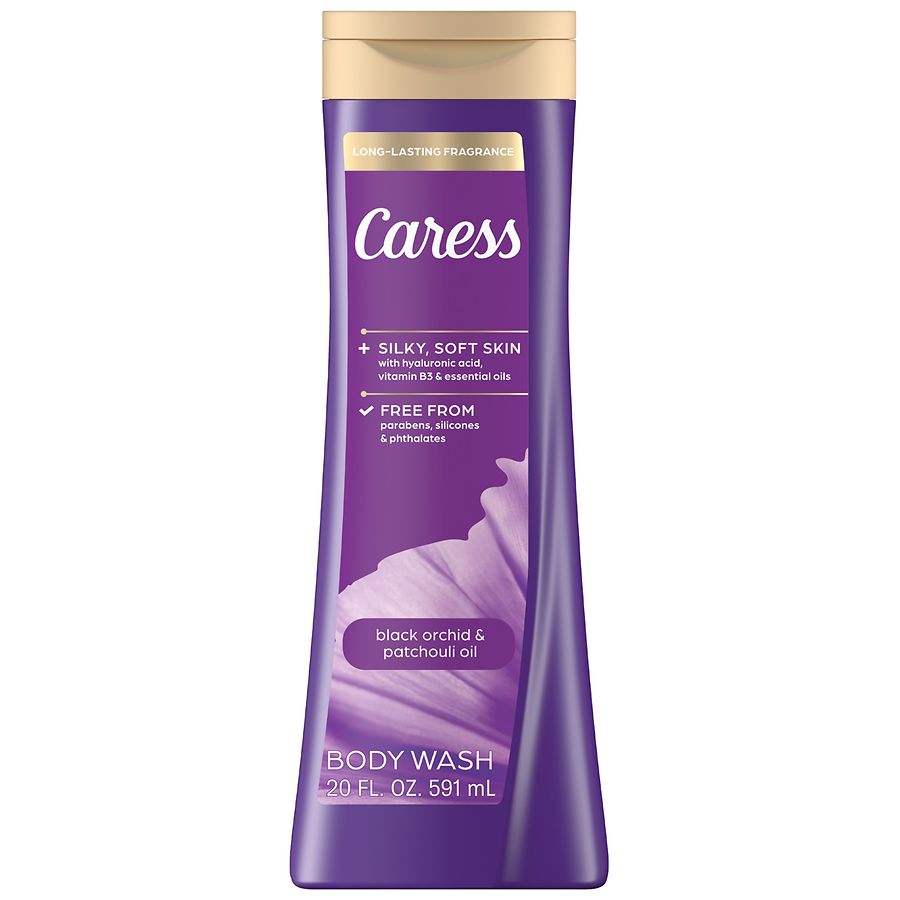 Caress Body Wash Black Orchid And Patchouli Oil 20oz