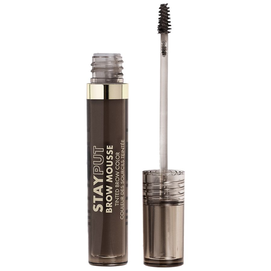 BROW MOUSSE STAY PUT BRWN BLK