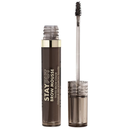 BROW MOUSSE STAY PUT BRWN BLK