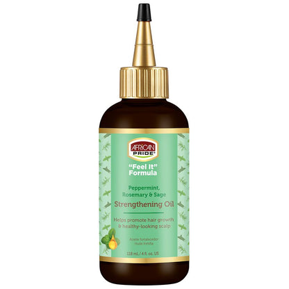 African Pride Feel It Formula Strengthening Oil 4oz