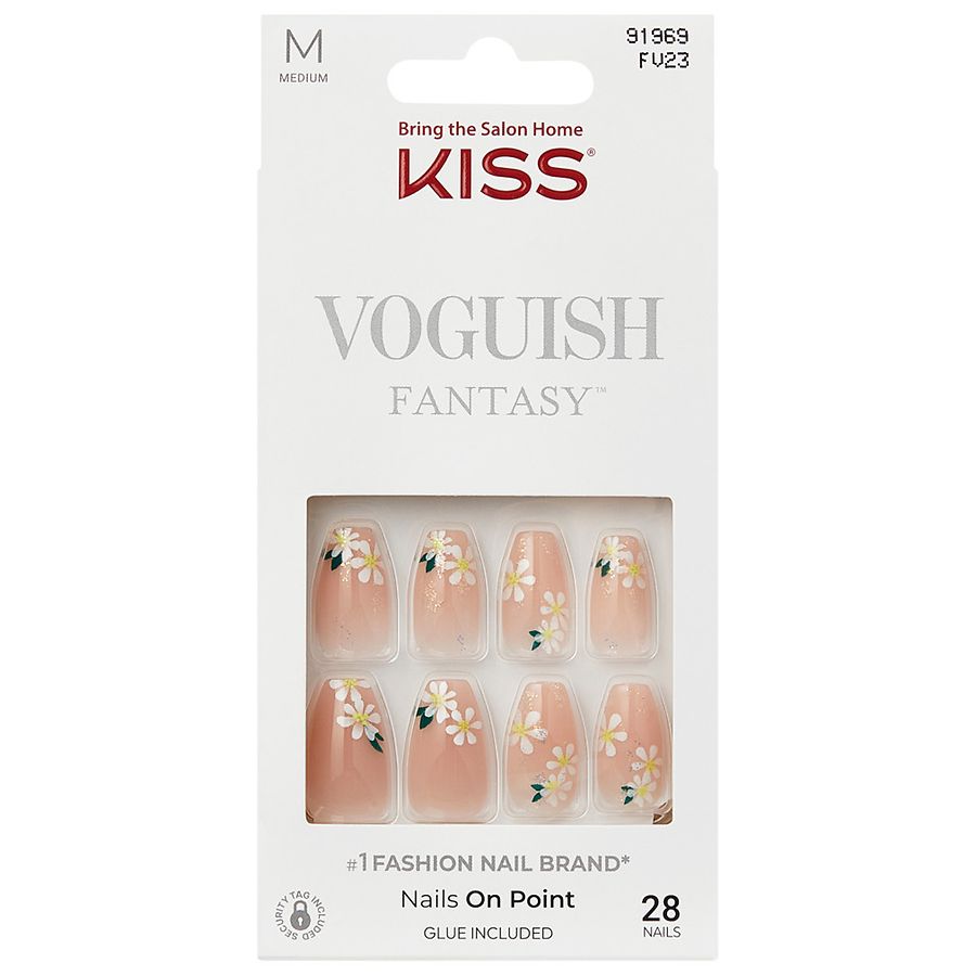 Kiss Voguish Fantasy Press On Glue Nails - Fashspiration