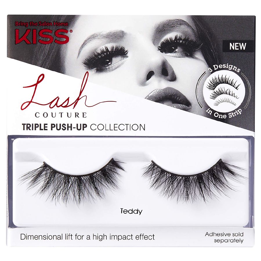 KISS Lash Couture Triple Push-Up, Teddy