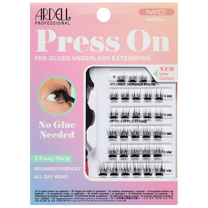 Ardell Press On Underlash Extensions - Mini Naked Natural, 12 count
