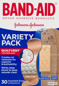 Band-Aid Variety Pack 30 Count Assorted Sizes