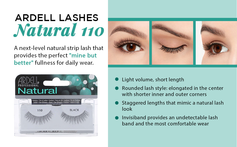 Ardell Natural Lashes - 111 Black