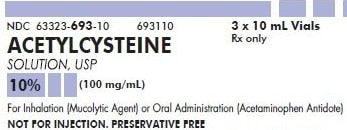 ACETYLCYSTEINE AH 10% 3X30ML