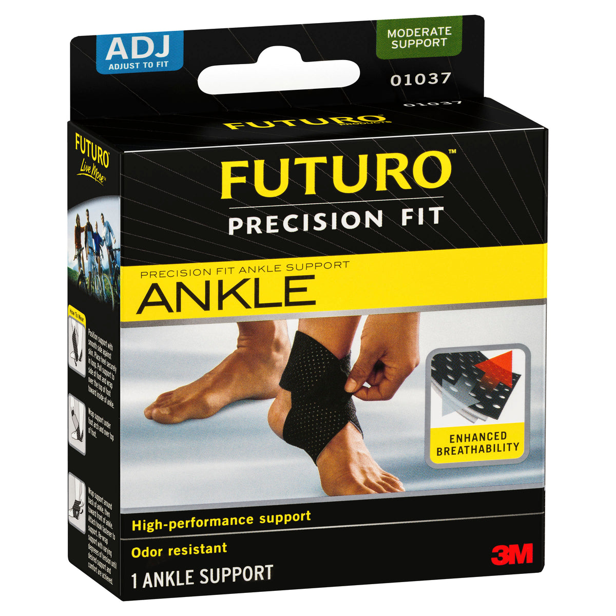 FUTURO ANKLE COMP SPT SB L/XL