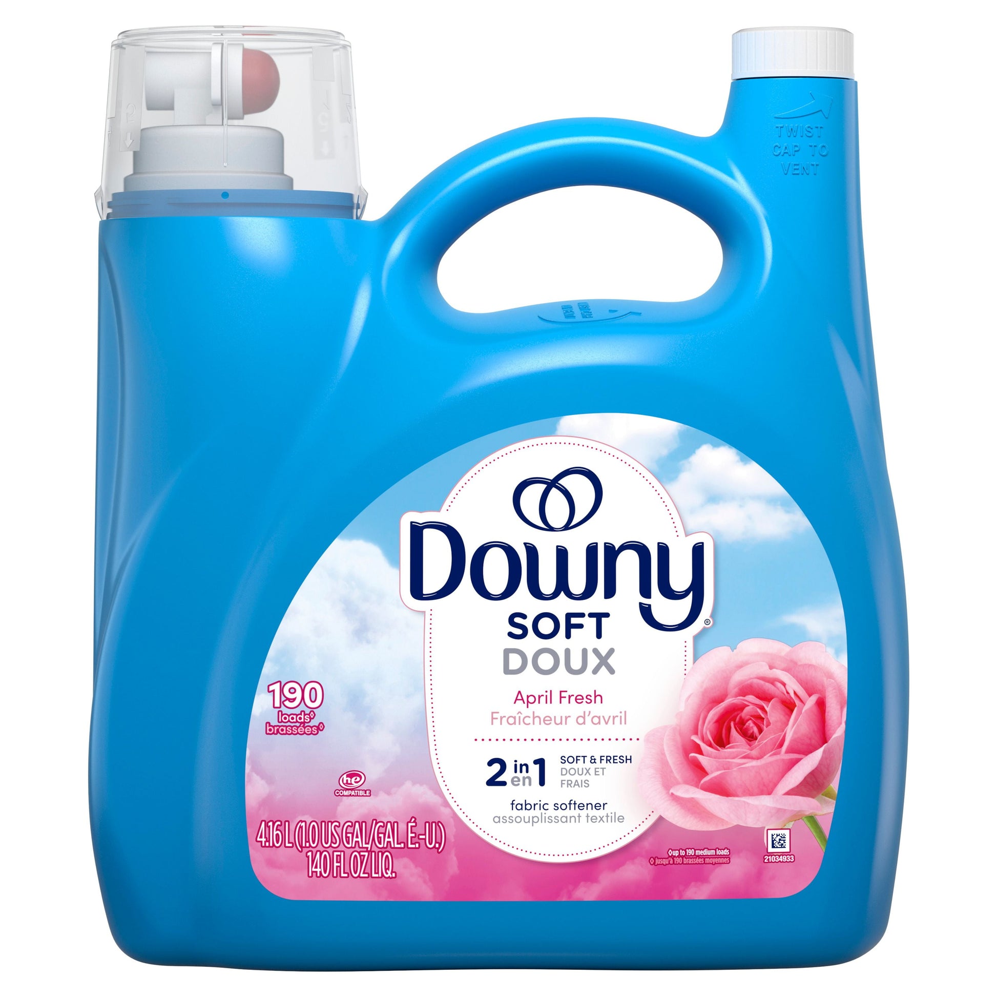 DOWNY SOFT APRIL FRS 2IN1 LQ 24OZ