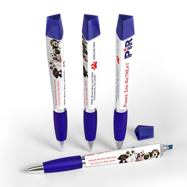 CONC & PERF BRIGHT PEN PMPKN