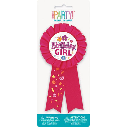 BDAY GIRL AWARD RIBBON
