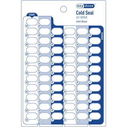 62CT COLD SEAL CARD 500 CT DS