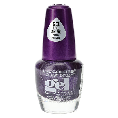 L.A. Colors Color Craze Extreme Shine Gel Polish - Flashy