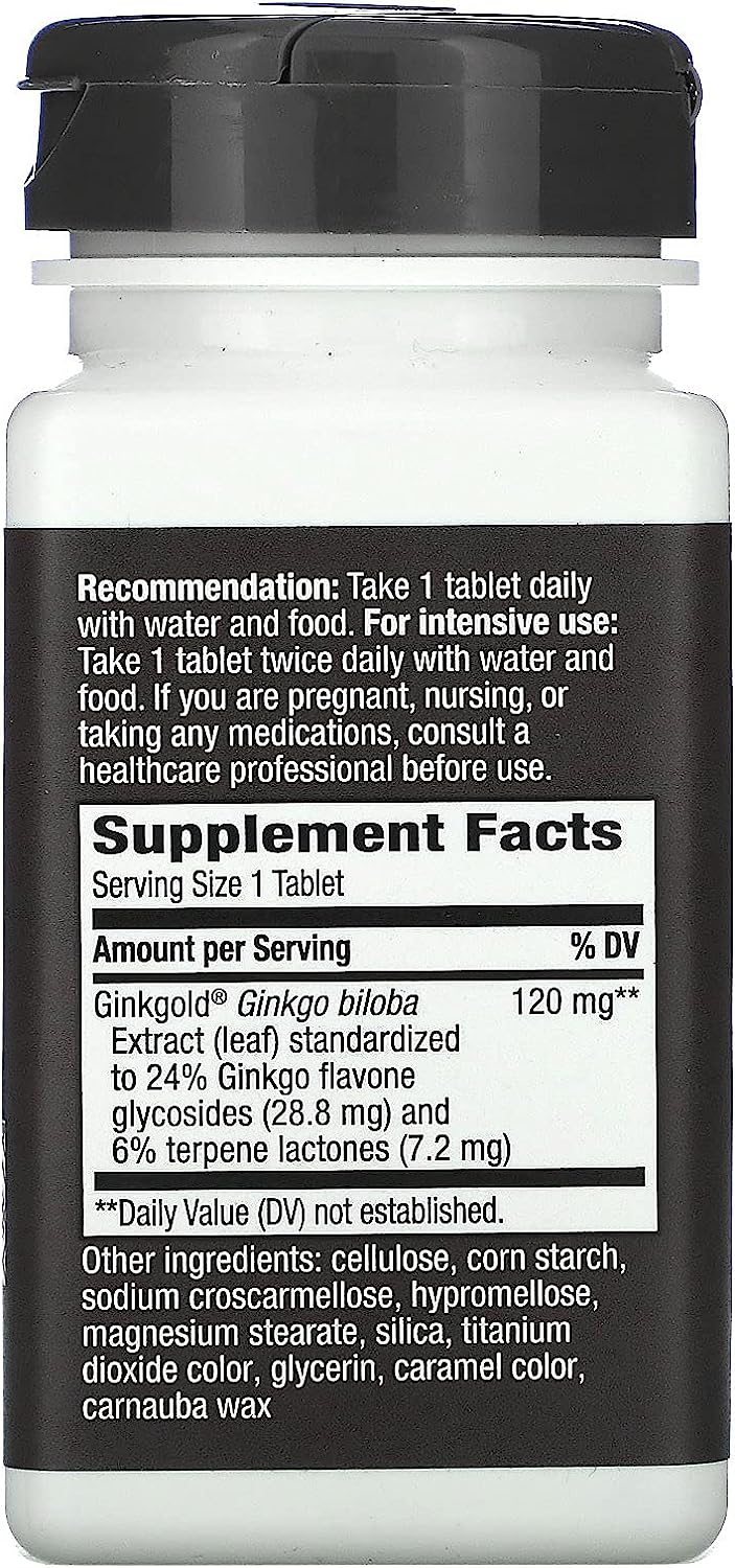 NATURE'S WAY GINKGOLD MAX 120 MG