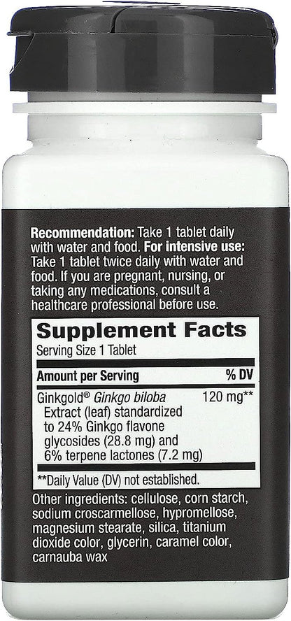 NATURE'S WAY GINKGOLD MAX 120 MG